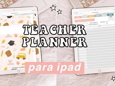 CUADERNO DEL PROFESOR y AGENDA para profesores para iPad | Teacher planner 2021. 2022 | HardPeach