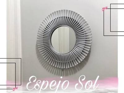 DIY| Dollar tree| TRANSFORMACIÓN DE UN ESPEJO