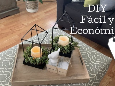 Dollar Tree DIY Fácil y Económico | Casitas decorativas- Jenny en Casa