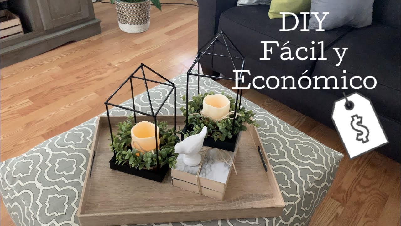 Dollar Tree DIY Fácil y Económico | Casitas decorativas- Jenny en Casa
