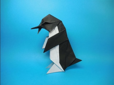 Origami Penguin Tutorial (Pingüino origami)