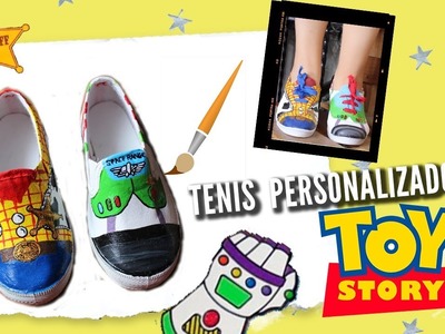 Tenis Personalizados de Toy Story | DIY | Zapatos | Zapatillas