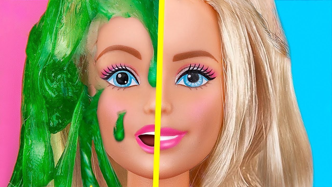 9 Slimes Anti-Estrés En Miniatura. Locos Trucos Para Tu Barbie