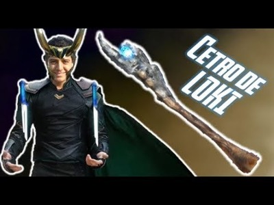 Como hacer el Cetro de Loki de la manera más fácil | Las gemas del infinito