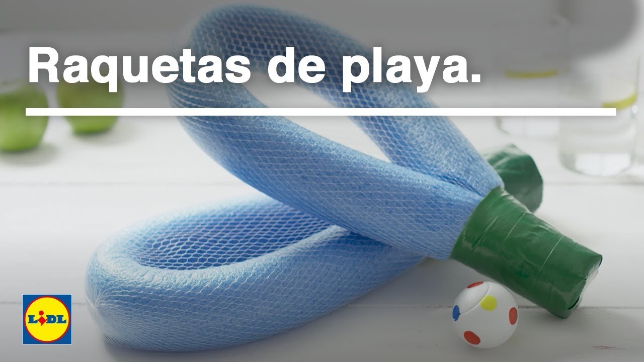 Cómo Hacer Raquetas de Playa ???????? | Manualidades Infantiles | Lidl España