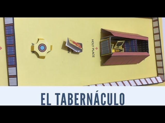 MANUALIDAD EL TABERNÁCULO.ESCUELA DOMINICAL