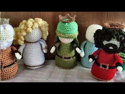 Nacimiento Navideño tejido a crochet amigurumi parte #1