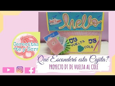 #tutorial Organizador de Escritorio #BacktoSchool DT Cerecitas Arte y Scrap???? Katiushka Scrapbook