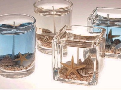 Velas aromaticas con diseños en gel,detalle para san valentin