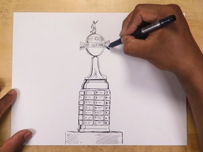 Cómo dibujar la Copa Libertadores de América