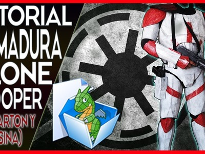 Como Hacer la Armadura de Clone Trooper con Cartón y Resina - Star Wars Cosplay