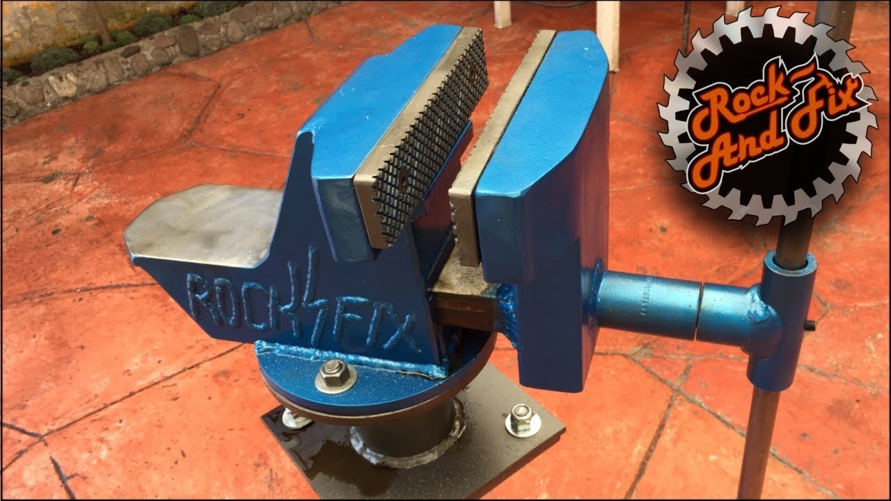 Como hacer un Tornillo de Banco paso a paso | Homemade Bench Vise