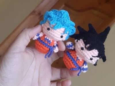 Goku Amigurumi Crochet - Diseño Patrón