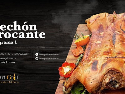 Lechón Crocante - Primer programa de cocina en la caja china Smart Grill Colombia