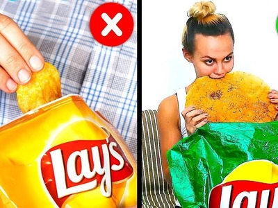 33 TRUCOS GENIALES E INCREÍBLES CON TU COMIDA FAVORITA