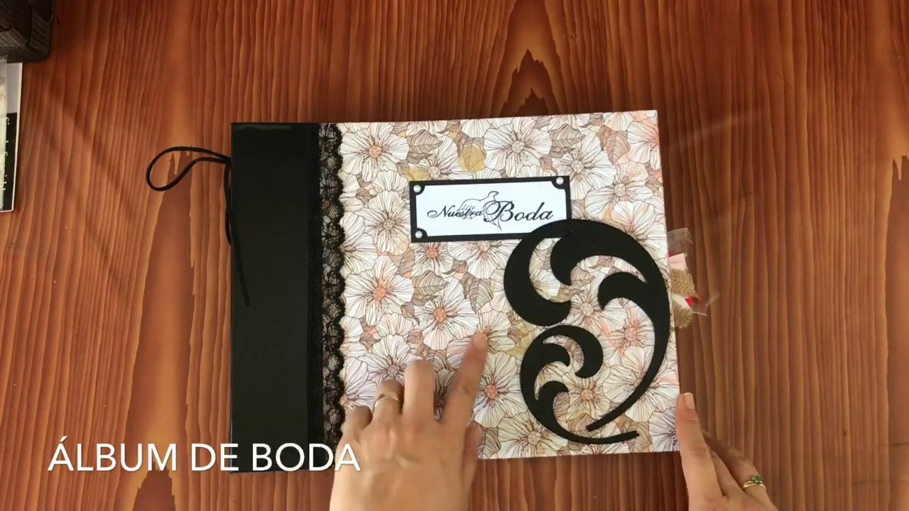 Álbum para Boda.Scrapbooking