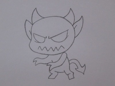Cómo dibujar a Diablo