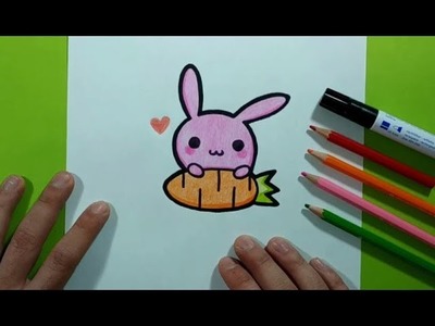 Como dibujar un conejo paso a paso 9 | How to draw a rabbit 9