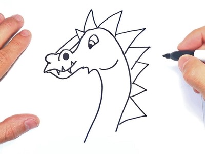Cómo dibujar un Dragon Paso a Paso | Dibujo de Dragon