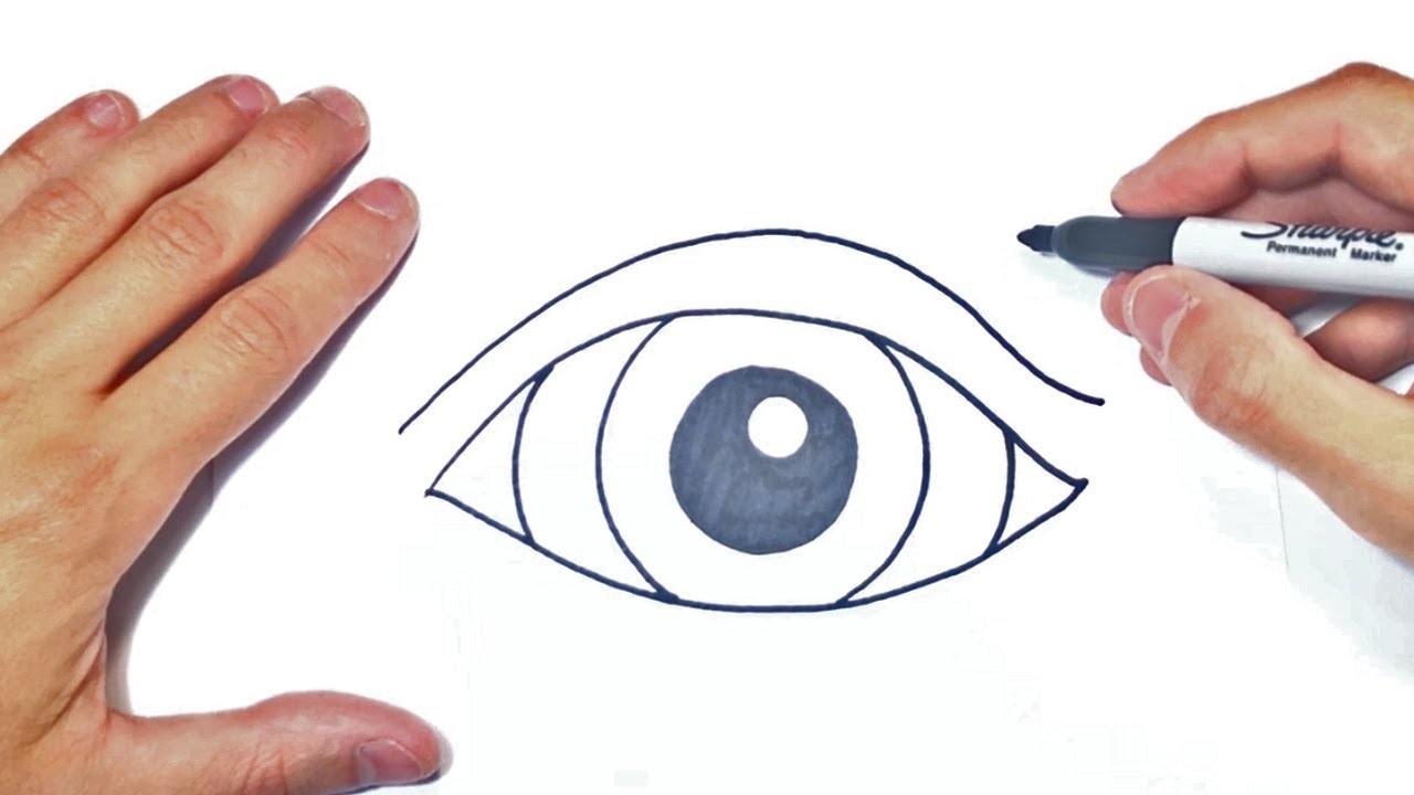 Cómo dibujar un Ojo | Dibujo Fácil de Ojo