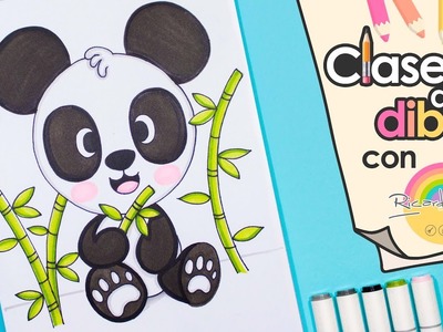 Cómo dibujar un PANDA BEBÉ - CLASES DE DIBUJO CON RICARDO