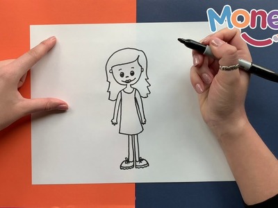 Cómo dibujar una niña paso a paso!!