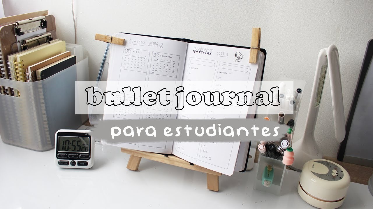Cómo empezar un bullet journal (a mitad de año) para estudiantes | sofiapricot