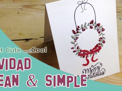 ????Primera Tarjeta de Navidad de Este Año!! Tutorial Muy Fácil????