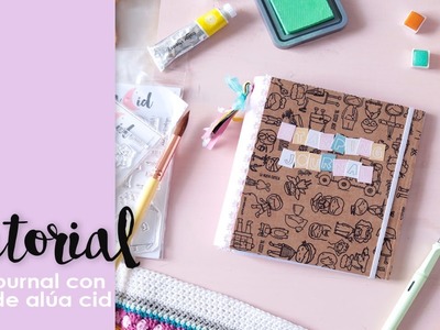 Tutorial: Cómo hacer un Journal con una caja de Alúa Cid  | NUNUSITE |