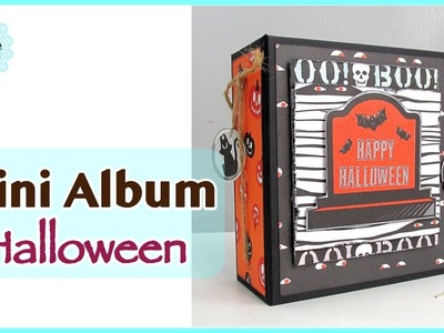 Tutorial Mini Album Scrapbook para Halloween 2019 | Luisa PaperCrafts