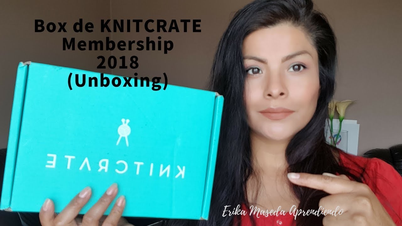 Box de KNITCRATE Membership 2018 (Unboxing)