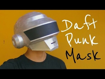Cómo hacer la Máscara de Thomas Daft Punk con papel cartulina u opalina | Momuscraft
