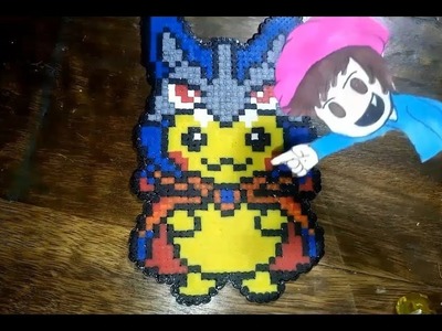 Especial de Halloween - Pikachu - Hama beads mini