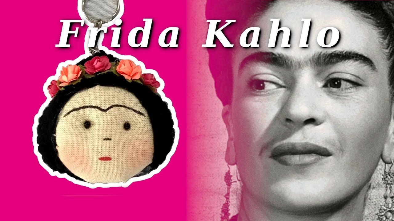 Haz tus propios Llaveros de Frida Kahlo