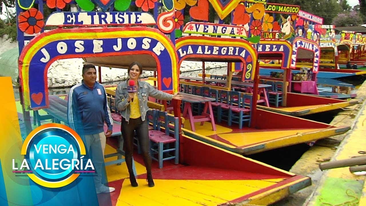 ¡José José ya tiene su propia trajinera en Xochimilco! | Venga La Alegría