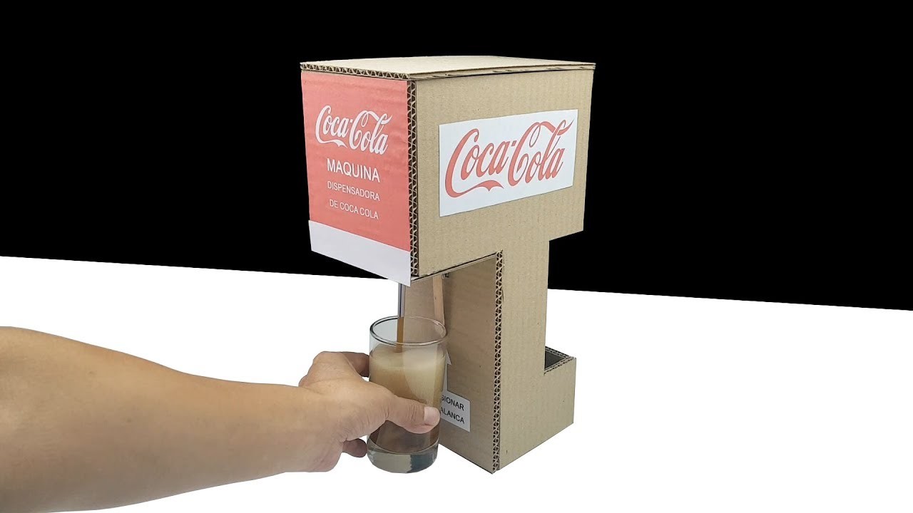 Maquina Dispensadora De Coca Cola, Maquina De Bebidas Casera | Sagaz Perenne