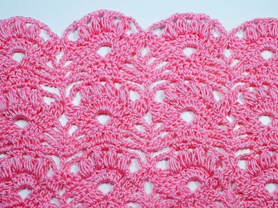 Punto fantasía para faldas y blusas #crochet #ganchillo #majovelcrochet