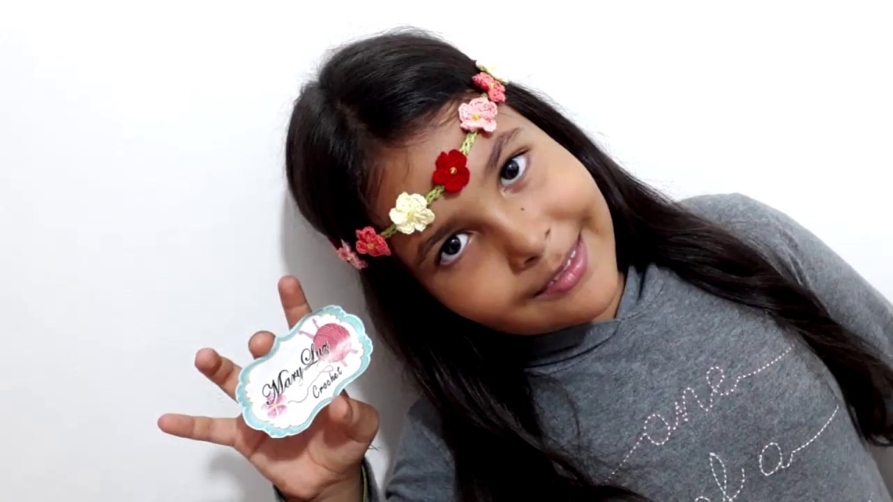 DIADEMADA CON FLORES