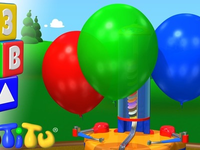 Máquina de globo - Bebés y niños pequeños que aprenden colores con los juguetes TuTiTu - Preescolar