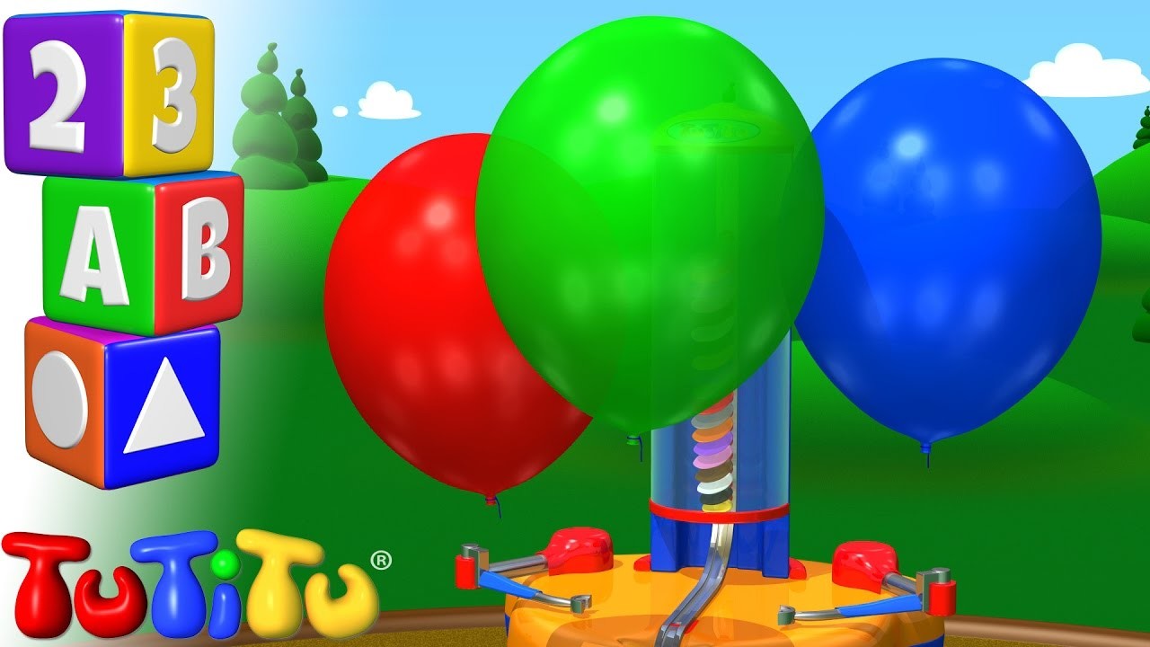 Máquina de globo - Bebés y niños pequeños que aprenden colores con los juguetes TuTiTu - Preescolar