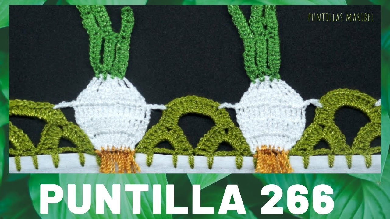 Puntilla 266 | CEBOLLITAS | Puntillas Maribel