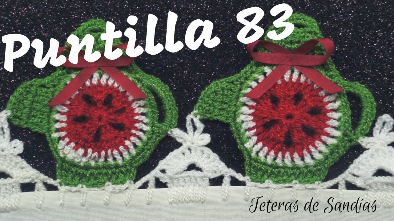 Puntilla 83 | Teteras Sandías | Puntillas Maribel