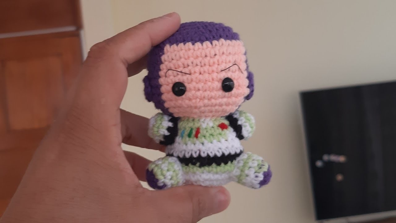 Buzz ligthyear amigurumi crochet 1.2 - Toy Story