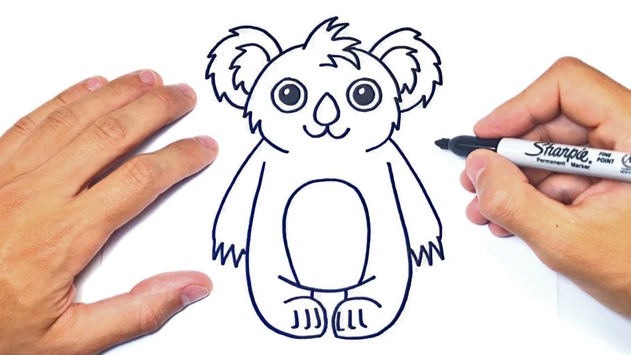 Cómo dibujar un Koala Paso a Paso | Dibujo de Koala