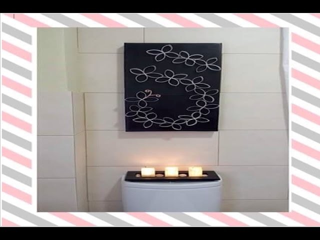 DIY:Reciclando Manualidad hecha con rollos de papel higiénico.