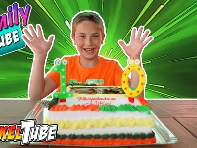 FamilyTube #13 Fiesta sorpresa de Cumpleaños Mikel cumple 10 años