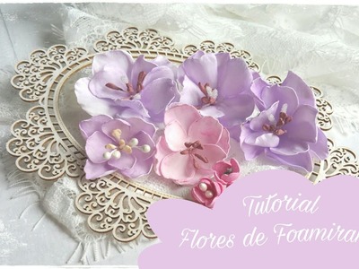 Flores de foamiran