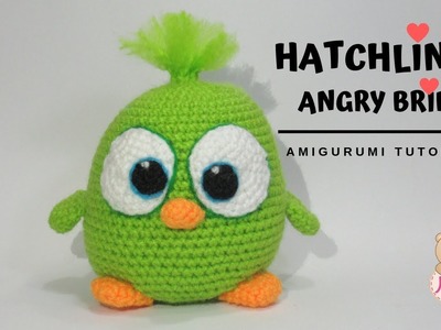 Hatchlings Angry Birds Movie  Tutorial AMIGURUMI Nivel Básico