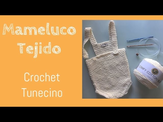 Mameluco Crochet Tunecino