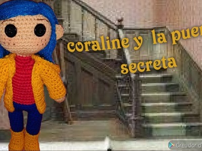 Coraline y la puerta secreta a crochet amigurumi (primera parte piernas y brazos)